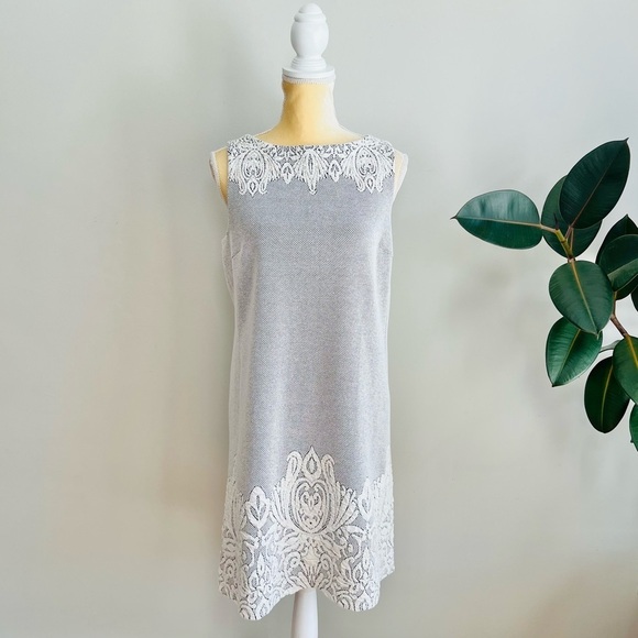 J. McLaughlin Dresses & Skirts - J. McLaughlin sleeveless textured sheath dress